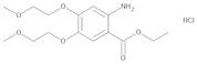 2-Amino-4,5-bis(2-methoxyethoxy)benzoic Acid Ethyl Ester Hydrochloride