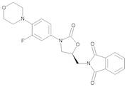 2-[[(5S)-3-[3-Fluoro-4-(4-morpholinyl)phenyl]-2-oxo-5-oxazolidinyl]methyl]-1H-isoindole-1,3(2H)-dione