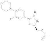 (5R)-[3-[3-Fluoro-4-(4-morpholinyl)phenyl]-2-oxo-5-oxazolidinyl]methyl Acetate