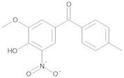 4-Hydroxy-3-methoxy-4'-methyl-5-nitrobenzophenone