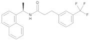 N-[(1R)-1-(1-Naphthyl)ethyl]-3-[3-(trifluoromethyl)phenyl]propanamide