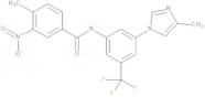 4-Methyl-N-[3-(4-methyl-1H-imidazol-1-yl)-5-(trifluoromethyl)phenyl]-3-nitrobenzamide