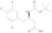 (3R)-3-(tert-Butoxycarbonylamino)-4-(2,4,5-trifluorophenyl)butanoic Acid