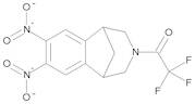 7,8-Dinitro-2,3,4,5-tetrahydro-3-(trifluoroacetyl)-1,5-methano-1H-3-benzazepine