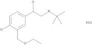 2-[(1,1-Dimethylethyl)amino]-1-[4-hydroxy-3-(ethoxymethyl)phenyl]ethanol Hydrochloride