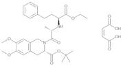 (S)-tert-Butyl 2-[(S)-2-[(S)-1-ethoxy-1-oxo-4-phenylbutan-2-ylamino]propanoyl]-6,7-dimethoxy-1,2,3,4-tetrahydroisoquinoline-3-carboxylate Maleate (Moexipril tert-Butyl Ester Maleate)