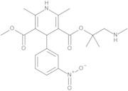 1,1-Dimethyl-2-(methylamino)ethyl Methyl (4RS)-2,6-Dimethyl-4-(3-nitrophenyl)-1,4-dihydropyridine-…