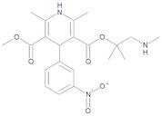 1,1-Dimethyl-2-(methylamino)ethyl Methyl (4RS)-2,6-Dimethyl-4-(3-nitrophenyl)-1,4-dihydropyridine-3,5-dicarboxylate