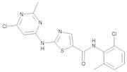 N-(2-Chloro-6-methylphenyl)-2-[(6-chloro-2-methylpyrimidin-4-yl)amino]thiazole-5-carboxamide
