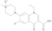 4-(3-Carboxy-1-ethyl-6-fluoro-4-oxo-1,4-dihydroquinolin-7-yl)-1-methylpiperazine 1-Oxide (Pefloxacin N-Oxide)