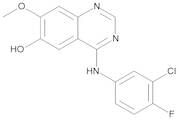 4-[(3-Chloro-4-fluorophenyl)amino]-7-methoxyquinazolin-6-ol (O-Desmorpholinopropylgefitinib)