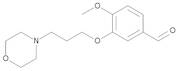 4-Methoxy-3-[3-(morpholin-4-yl)propoxy]benzaldehyde