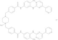 1-Methyl-1,4-bis[4-[[4-methyl-3-[[4-(pyridin-3-yl)-pyrimidin-2-yl]amino]phenyl]carbamoyl]benzyl]-p…