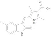 5-[(Z)-(5-Fluoro-2-oxo-indolin-3-ylidene)methyl]-2,4-dimethyl-1H-pyrrole-3-carboxylic Acid