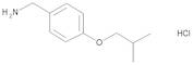 [4-(2-Methylpropoxy)phenyl]methanamine Hydrochloride