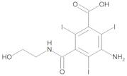 3-Amino-5-[(2-hydroxyethyl)carbamoyl]-2,4,6-triiodobenzoic Acid
