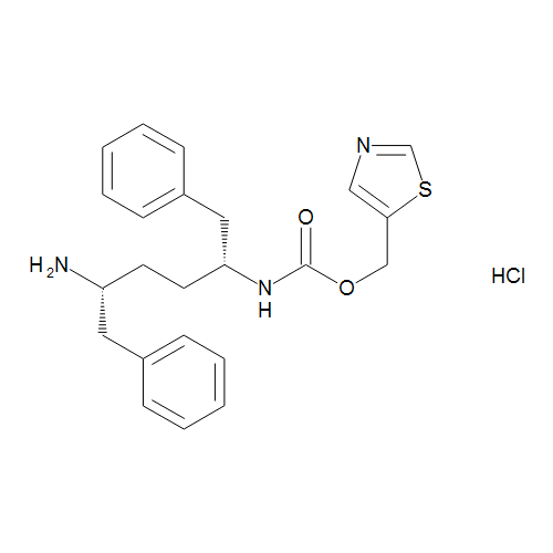 Thiazol-5-ylmethyl N-((2R,5R)-5-Amino-1,6-diphenylhexan-2-yl)carbamate Hydrochloride