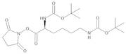 2,5-Dioxopyrrolidin-1-yl (2S)-2,6-Bis(tert-butoxycarbonylamino)hexanoate (N,N'-Bis(tert-butoxycarbonyl)-L-lysine N-Succinimidyl Ester)