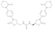 N,N'-Bis[[(5S)-2-oxo-3-[4-(3-oxo-4-morpholinyl)phenyl]-5-oxazolidinyl]methyl]urea