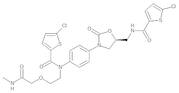 5-Chloro-N-[4-[(5S)-5-[[[(5-chloro-2-thienyl)carbonyl]amino]methyl]-2-oxo-3-oxazolidinyl]phenyl]-N-[2-[2-(methylamino)-2-oxoethoxy]ethyl]-2-thiophenecarboxamide