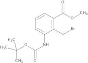 Methyl 2-(Bromomethyl)-3-(tert-butoxycarbonylamino)benzoate