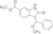 Methyl (3E)-2,3-Dihydro-3-(methoxyphenylmethylene)-2-oxo-1H-indole-6-carboxylate