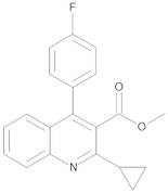 Methyl 2-Cyclopropyl-4-(4-fluorophenyl)-3-quinolinecarboxylate