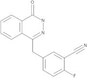 2-Fluoro-5-((4-oxo-3,4-dihydrophthalazin-1-yl)methyl)benzonitrile