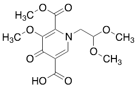 1-(2,2-Dimethoxyethyl)-1,4-dihydro-3-methoxy-4-oxo-2,5-pyridinedicarboxylic Acid 2-Methyl Ester