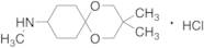 N,3,3-Trimethyl-1,5-dioxaspiro[5.5]undecan-9-amine Hydrochloride (4-Methylaminocyclohexanone 2',2'…