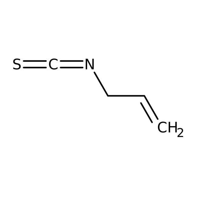 Allyl isothiocyanate, 94%, stabilized with 0.01% α-tocopherol