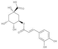 Chlorogenic acid, 98%, predominantly trans, from coffee seeds