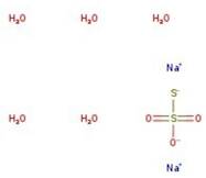 Sodium thiosulfate pentahydrate, 99+%, extra pure