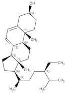 β-Sitosterol, with ca. 10% campesterol, ca. 75% β-sitosterol