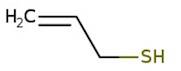 Allyl mercaptan, tech., 70%, remainder mainly sulfide