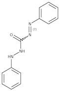 Phenylazoformic acid 2-phenylhydrazide, suitable for colorimetric analysis