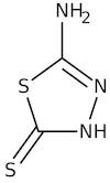 5-Amino-1,3,4-thiadiazole-2-thiol, 98%