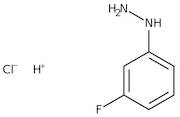 3-Fluorophenylhydrazine hydrochloride, 97%