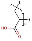 Poly(acrylic acid), sec. stand., aver. MW 1,080,000, aver. MN 135,000