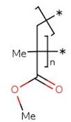 Poly(methyl methacrylate), sec. stand., approx. M.W. 90,000, fine granules