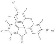 Rose Bengal, 85%, pure, high purity, Biological stain