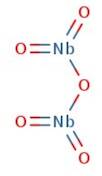 Niobium(V) oxide, 99.99%, (trace metal basis)