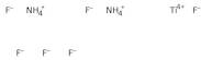 Ammonium hexafluorotitanate(IV), 99.99%, (trace metal basis)