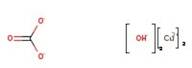 Copper(II) carbonate basic, pure, 54-56% Cu