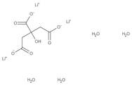 Citric acid, trilithium salt tetrahydrate, 98%, pure