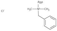 Benzalkonium chloride, alkyl distribution from C8H17 to C16H33