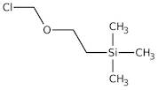 2-(Trimethylsilyl)ethoxymethyl chloride, 90%, tech., stabilized