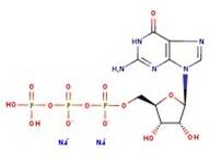 Guanosine 5'-triphosphate, disodium salt hydrate, 90%, for biochemistry