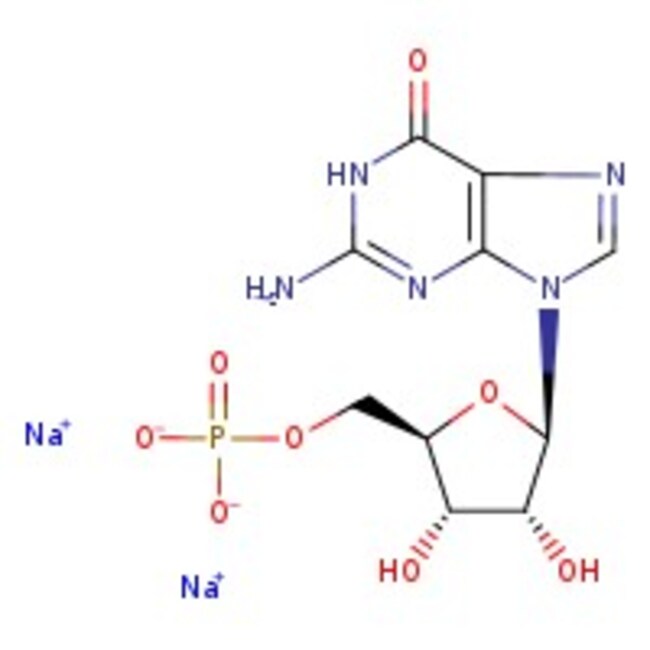 Guanosine 5'-monophosphate, disodium salt hydrate, 97%