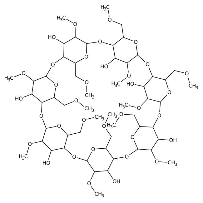 Dimethyl-β-cyclodextrin, methylated β-cyclodextrins, 96%